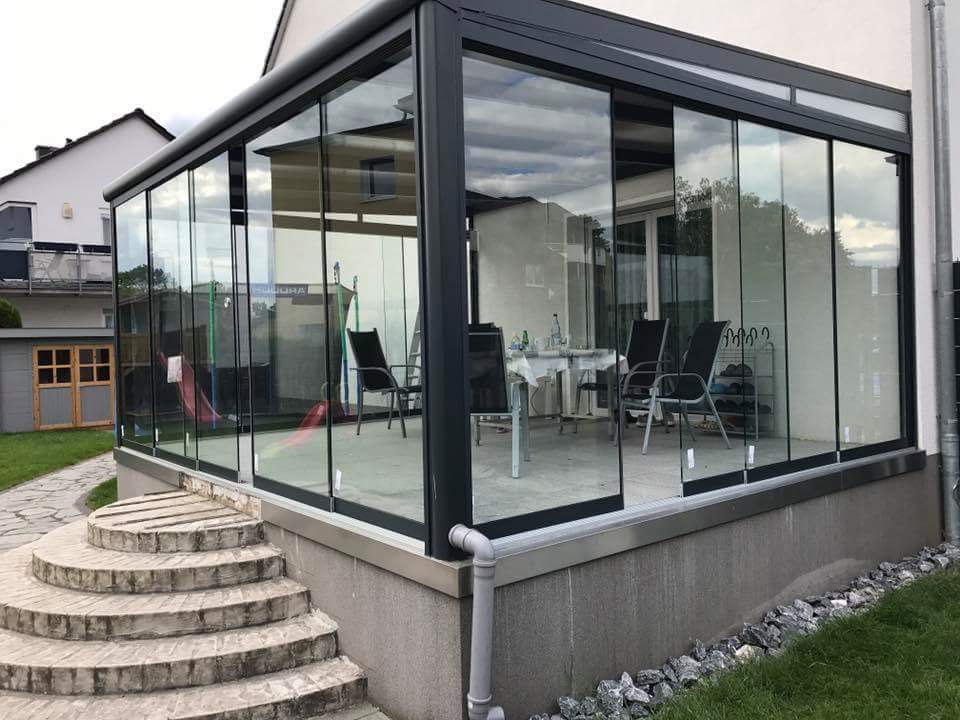 Terrassenüberdachung individuell Alu Metall